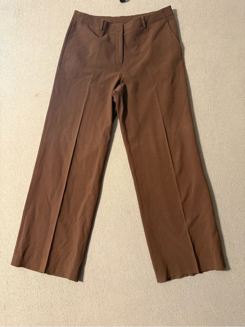 Coldwater Creek Men's Brown Dress Pants - Straight Leg